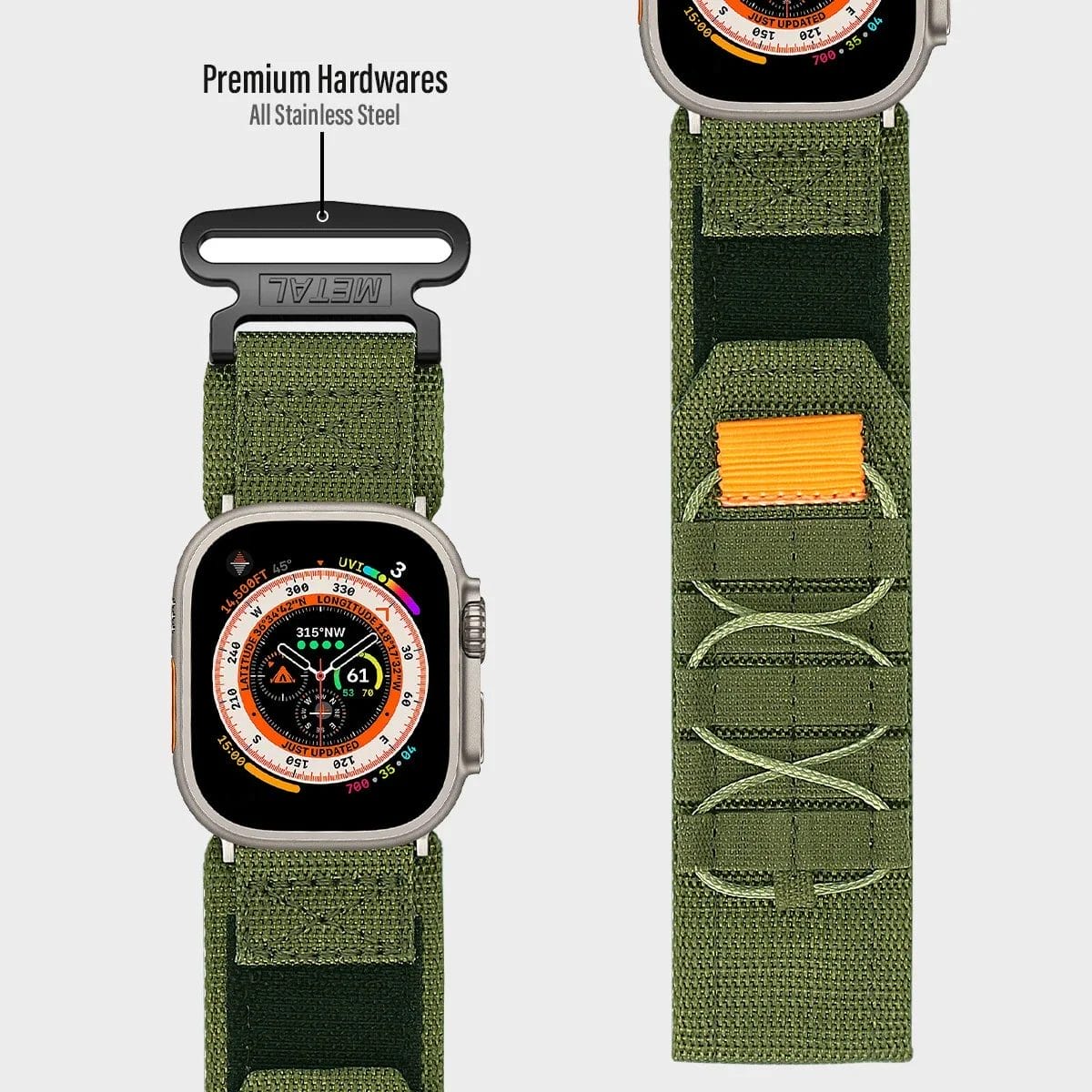 Tough Nylon Loop Strap For Apple Watch 5