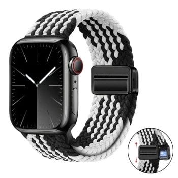 Woven Nylon Apple Watch Band with Magnetic Clasp 5 Woven Nylon Apple Watch Band with Magnetic Clasp 11