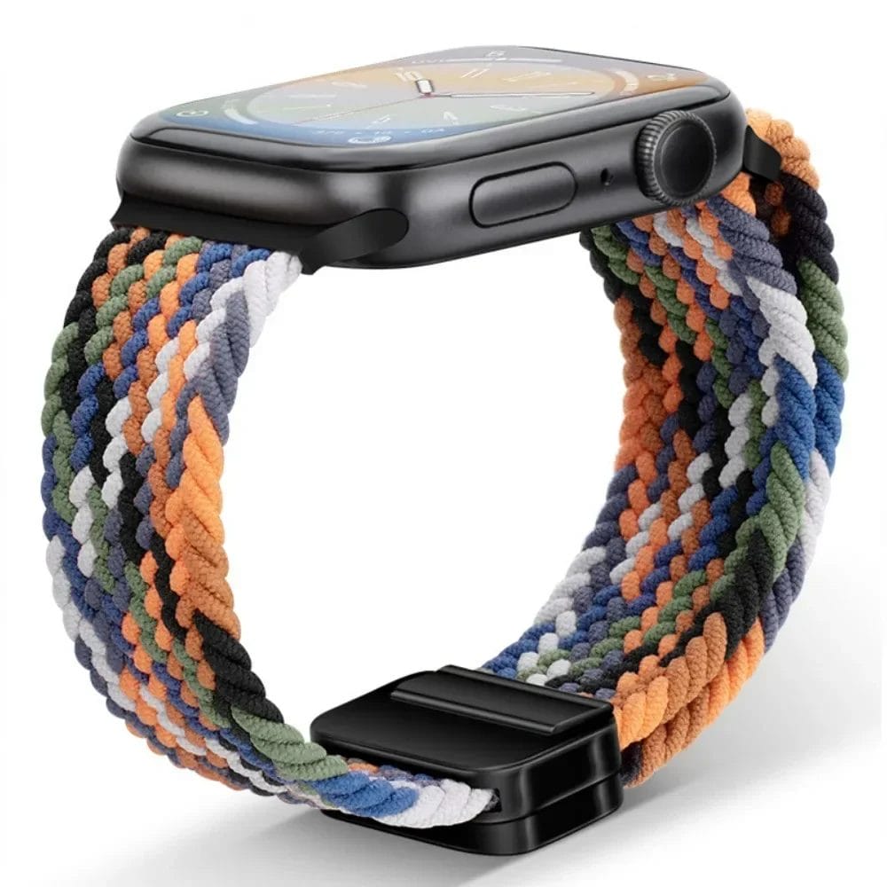 Woven Nylon Apple Watch Band with Magnetic Clasp 3