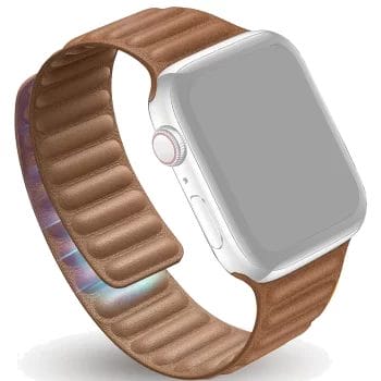 Leather Magnetic Link Apple Watch Band 8
