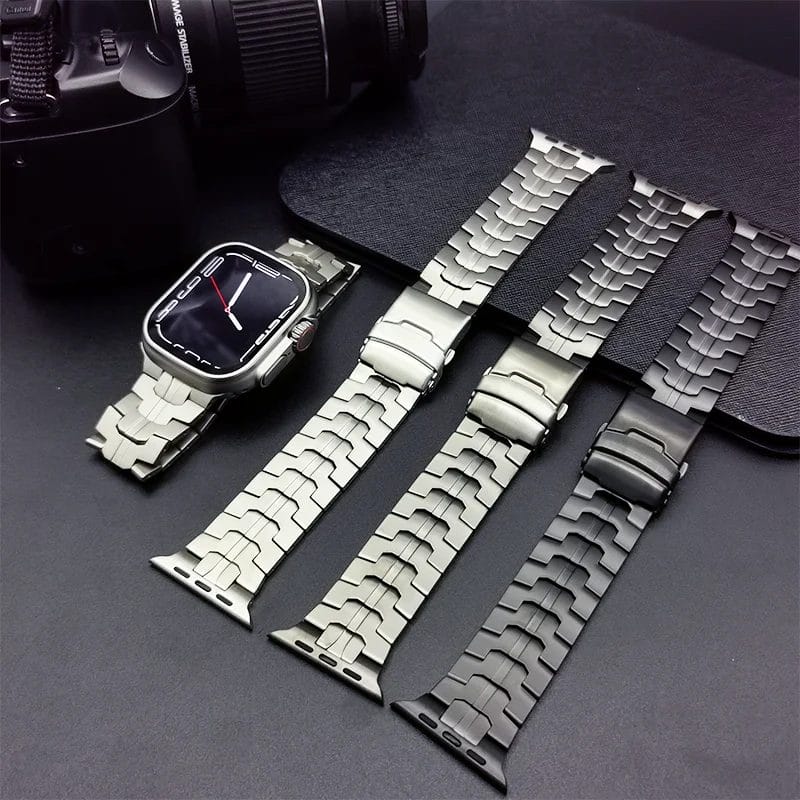 Luxury Titanium Alloy Tough Apple Watch Band 1