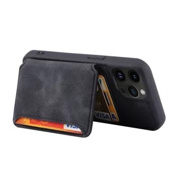 Luxury Leather Card Holder Case for iPhone TAC-2 9
