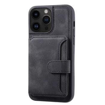 Luxury Leather Card Holder Case for iPhone TAC-2 7