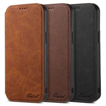 Magsafe Luxury Leather Wallet Flip Phone Case For iPhone TAC- 3 8