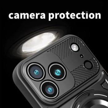 ARMOUR-X™ Heavy-Duty Shockproof Armor Case for iPhone With Ring Kickstand 4 ARMOUR-X™ Heavy-Duty Shockproof Armor Case for iPhone With Ring Kickstand 6