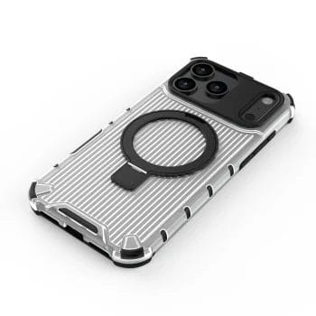 Magshield Hybrid Armour MagSafe Case for iPhone With Metal Ring Kick Stand 8