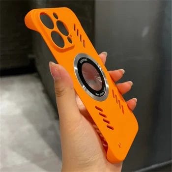 Aero-Mag Frameless Cooling Magnetic MagSafe Case for iPhone – Heat-Dissipating 3 Aero-Mag Frameless Cooling Magnetic MagSafe Case for iPhone – Heat-Dissipating 9