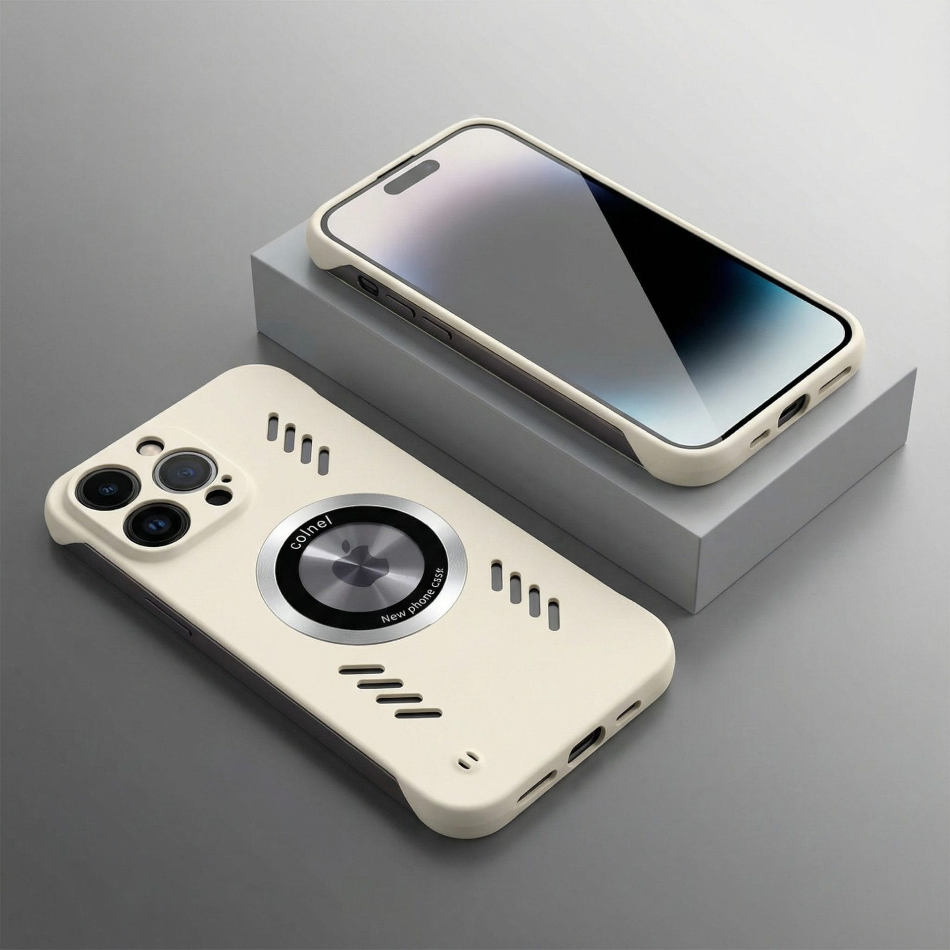 Aero-Mag Frameless Cooling Magnetic MagSafe Case for iPhone – Heat-Dissipating 6