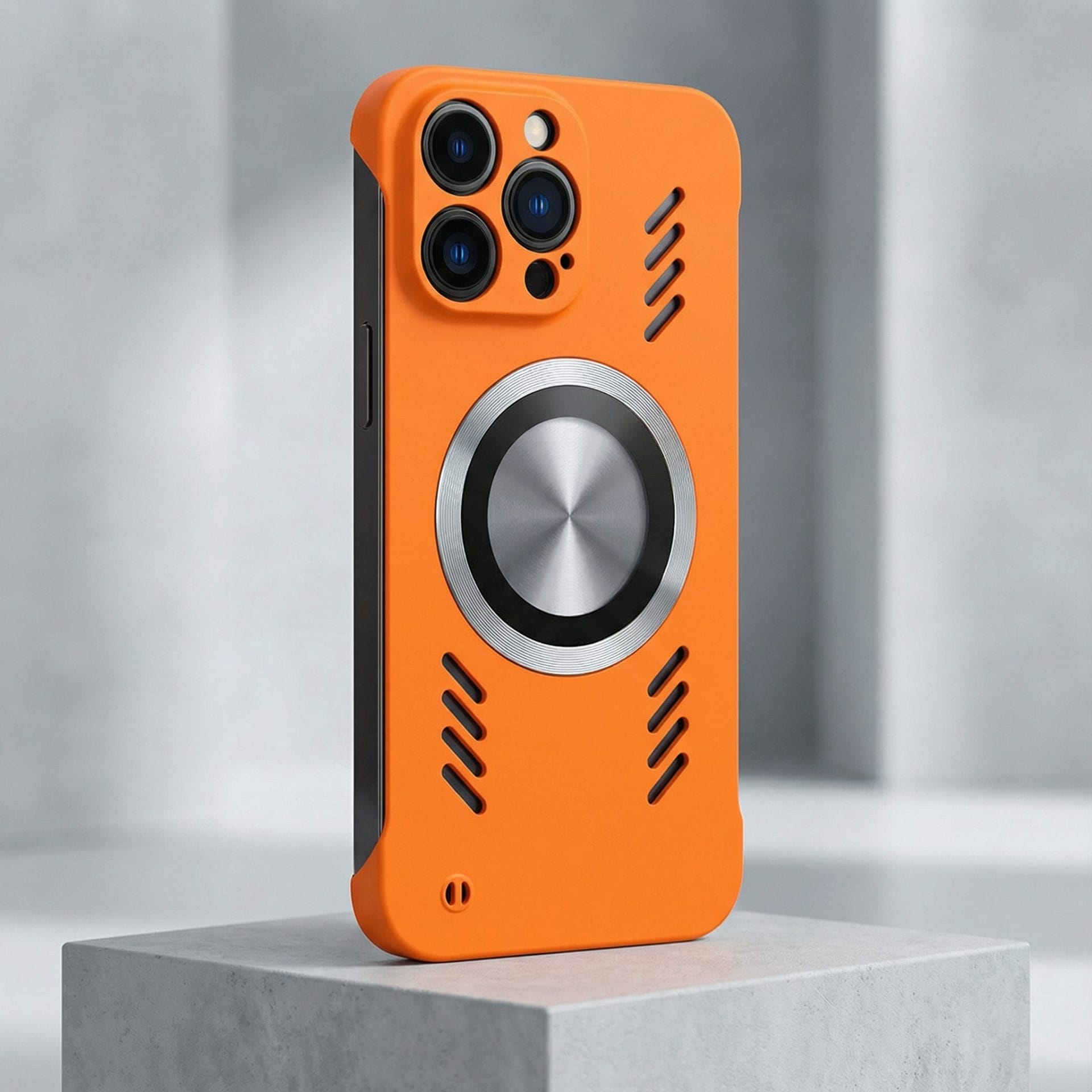 Aero-Mag Frameless Cooling Magnetic MagSafe Case for iPhone – Heat-Dissipating 1