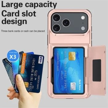 Titan Guard Wallet Phone Case with Hidden Card Holder | Shockproof Protective Case 3 Titan Guard Wallet Phone Case with Hidden Card Holder | Shockproof Protective Case 9